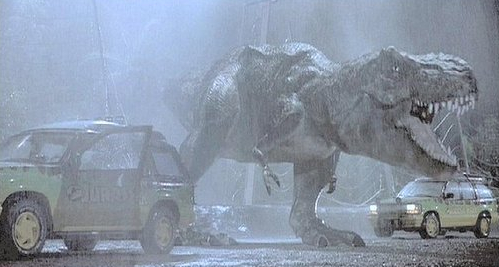 Jurassic Park Tyrannosaurus Escape