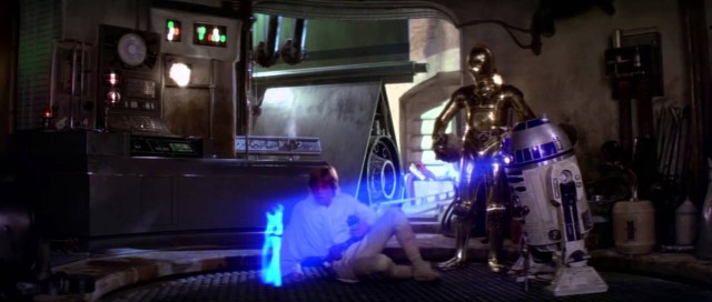 R2D2 Help Me Obi Wan