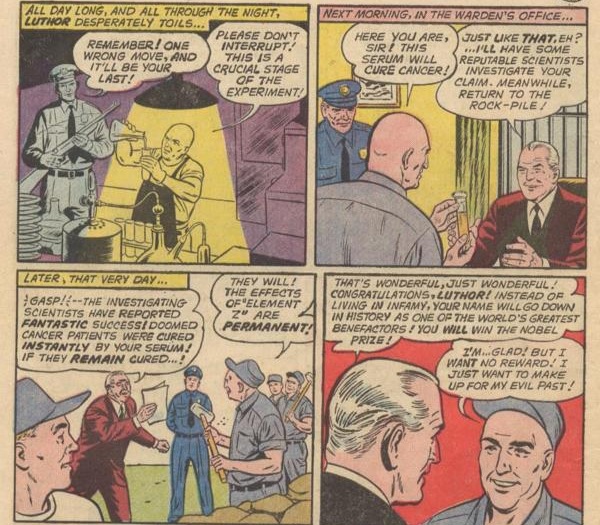 Luthor Cures Cancer