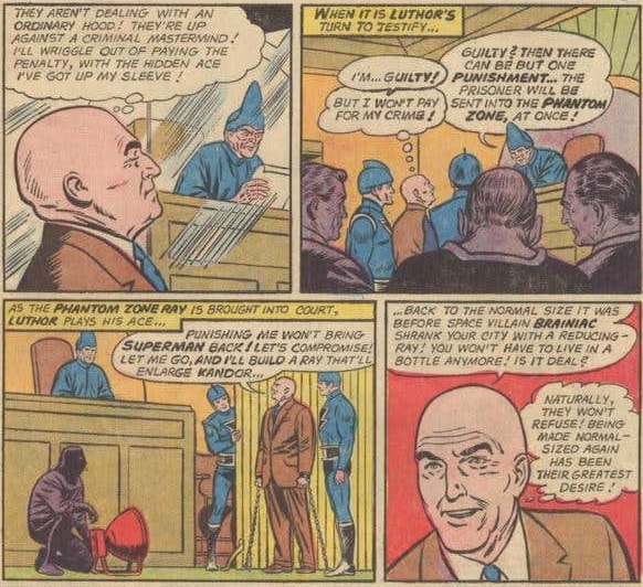 Luthor in Kandor
