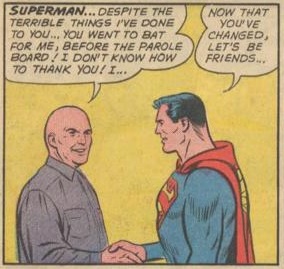 Superman and Luthor Become Friends