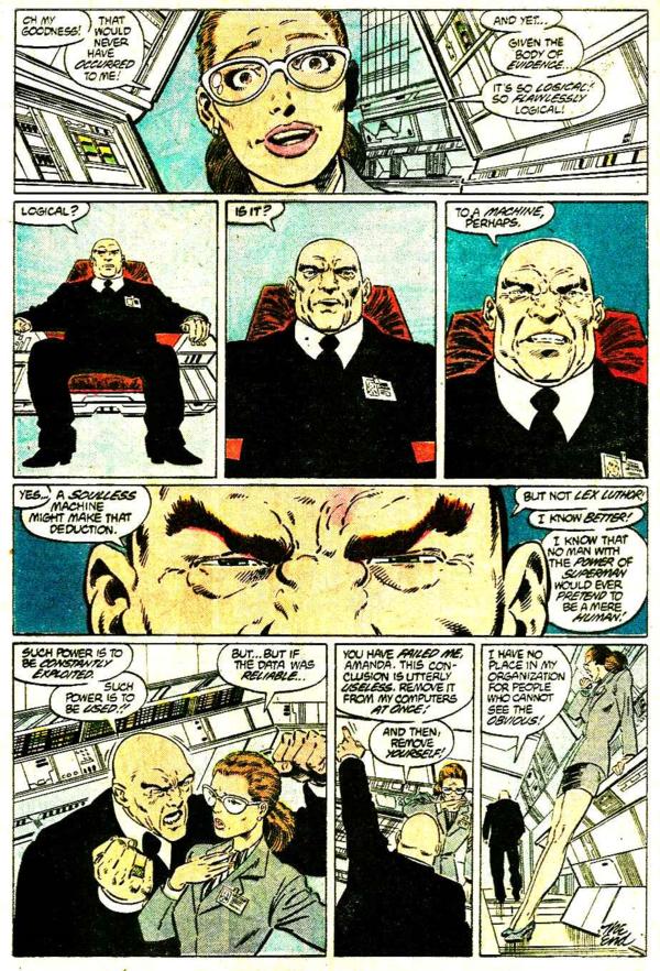 Luthor's Arrogance